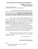 Año del DIALOGO Y DE LA RECONCILIACIÓN NACIONAL.