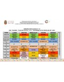 HORARIO ESCOLAR DE 2º “A”