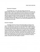 EJEMPLO DE UN PÁRAFO DESCRIPTIVO Y UNO NARRATIVO