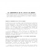 LA COMPETENCIA EN EL JUICIO DE AMPARO