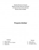 El Almibar - Proyecto