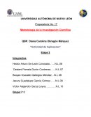Metodología de la Investigación Científica- Actividad de Aplicacion