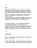 CASA EL CORTIJO REPORTE