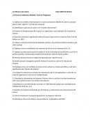 La Provincia Soberbia y Rebelde –Guía de Preguntas