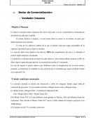 Sector de Comercialización: Vendedor Insumos