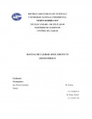 MANUAL DE CONTROL DE CALIDAD