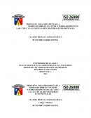 PROPUESTA PARA IMPLEMENTAR LA NORMA ISO 26000 EN UNA PYME “CIERRES HERMETICOS LAJU LTDA” A LA LUZ DE LA SIETE MATERIAS FUNDAMENTALES