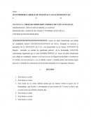 MINUTA DEMANDA LABORAL