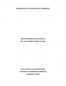 INCIDENCIAS DE LOS PROCESOS DE LA EMPRESA