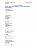 Realizar los procesos de comparación, relación y clasificación de al menos 10 objetos.