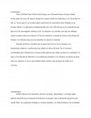 Ensayo de aspecto antropológico y cosmológico