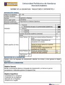 NOMBRE DE LA ASIGNATURA: TRADUCTORES E INTERPRETES I INFORMACIÓN GENERAL