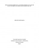 IMPACTO SOCIOECONÓMICO DE LA ECONOMÍA INFORMAL EN EL SECTOR DE SAN VICTORINO, LOCALIDAD SANTAFÉ, BOGOTÁ 2013- 2017