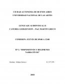 TP 1: “DISPOSITIVOS Y REGIMENES NARRATIVOS”