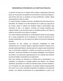 REINGENIERIA DE PROCESOS EN LOS HOSPITALES PUBLICOS