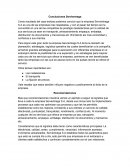 Concluciones y recomendaciones Servientrega