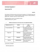 Actividad Integradora uso de las TIC