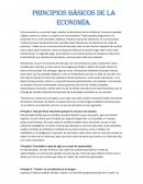 Principios basicos de la economía