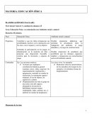 Planificacion Ed. Fisica