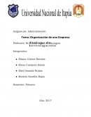 Organización de una Empresa zonadeldeporte
