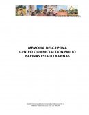 MEMORIA DESCRIPTIVA ARQUITECTURA