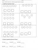 Sustraccion con 1 digito Objetivo: Resolver sustracciones utilizando conceptos de quitar y retroceder.