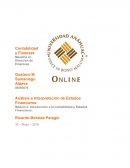 Introducción a la Contabilidad y Estados Financieros.