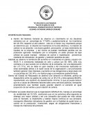 Clima organizacional PROGRAMA: ADMINISTRACION DE EMPRESAS