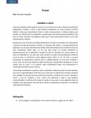 Cambiar o morir