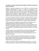 Documento historia ¿La historia universal y latinoamericana impactó o influenció el desarrollo historico nacional?