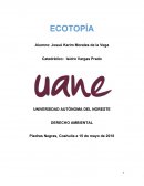 DERECHO AMBIENTAL - ECOTOPÍA