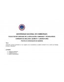 Proyecto integrador de saberes “Desechos químicos generados en los hogares de los estudiantes de séptimo semestre de la Carrera de Biología Química y Laboratorio”
