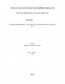 Entorno empresarial, lo que influye y determina en la MYPE al 2017