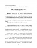 SOBRE EL PENSAMIENTO MATEMÁTICO EN LA EDUCACIÓN BÁSICA