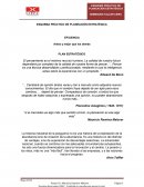 Equema pracctico de planeacion estrategica EFICIENCIA