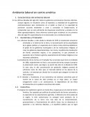 Ambiente Laboral en centro américa