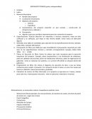 EXPEDIENTE TÉCNICO (partes indispensables)