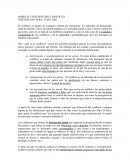 JOSÉ ROLDÁN XOPA. ITAM. 2002. SOBRE EL CONCEPTO DEL CONFLICTO.