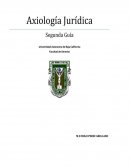 Segunda Guía de Axiología Jurídica