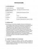 FRUTAS DE III GAMA PROCESO ecnología de Productos de Frutas, Hortalizas y azúcares