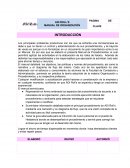 Introduccion Manual de Procedimientos