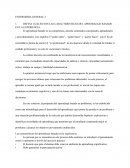 DEFINA CUALES SON LAS CARACTERISTICAS DEL APRENDIZAJE BASADO EN LA EXPERIENCIA.