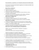 Documentación y requisitos en el Transporte Internacional de Mercancías