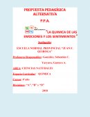 Propuesta pedagogica de quimica