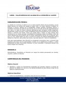 TALLER SERVICIO DE CALIDAD EN LA ATENCIÓN AL CLIENTE