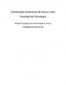 Estrategias de intervención Manejo Psicológico de Enfermedades Crónicas