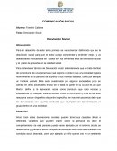 COMUNICACIÓN SOCIAL. Desviacion social