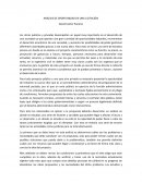 Análisis de oportunidad en una licitación