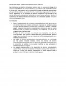Conclusiones IMPORTANCIA DEL DERECHO INTERNACIONAL PÚBLICO