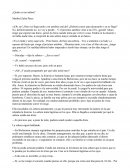 ¿Quién es esa señora?